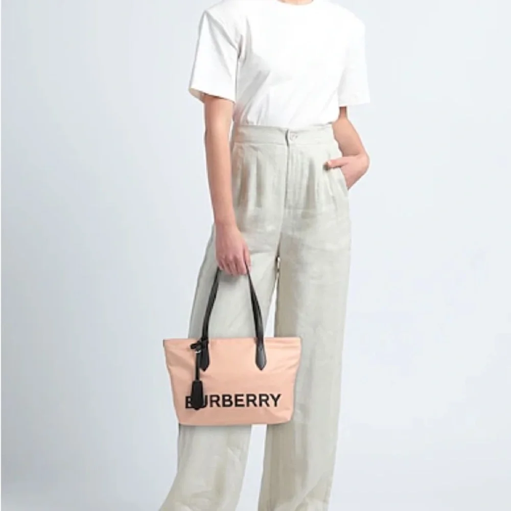 - BURBERRY Nylon Logo Small Ardwell Tote